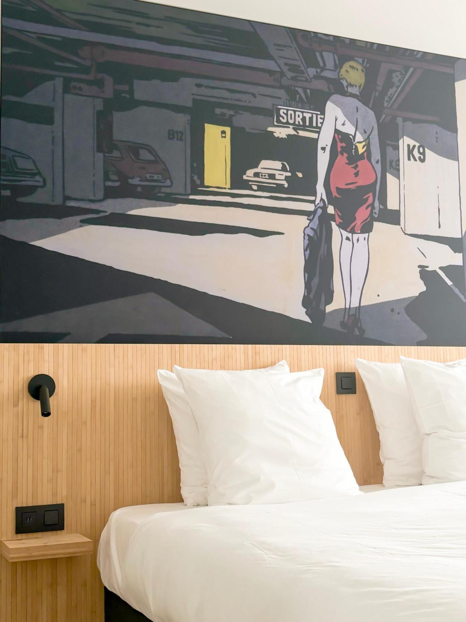Comic Art Hotel ヘント エクステリア 写真