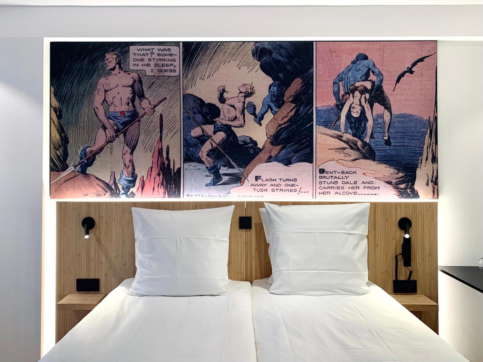 Comic Art Hotel ヘント エクステリア 写真